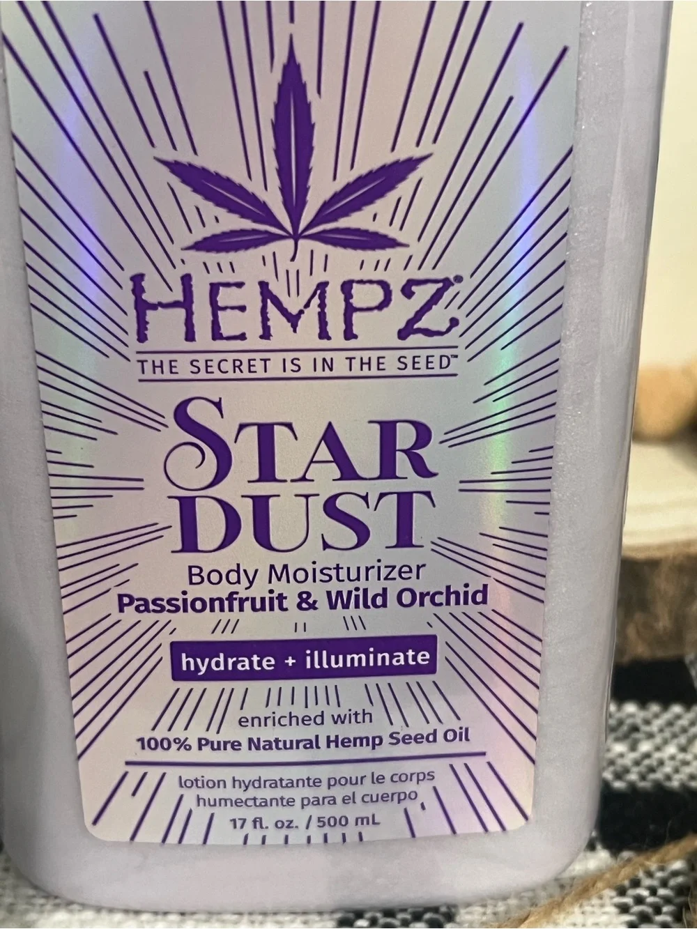 Hempz Star Dust Body Moisturizer — Lavender Pearl